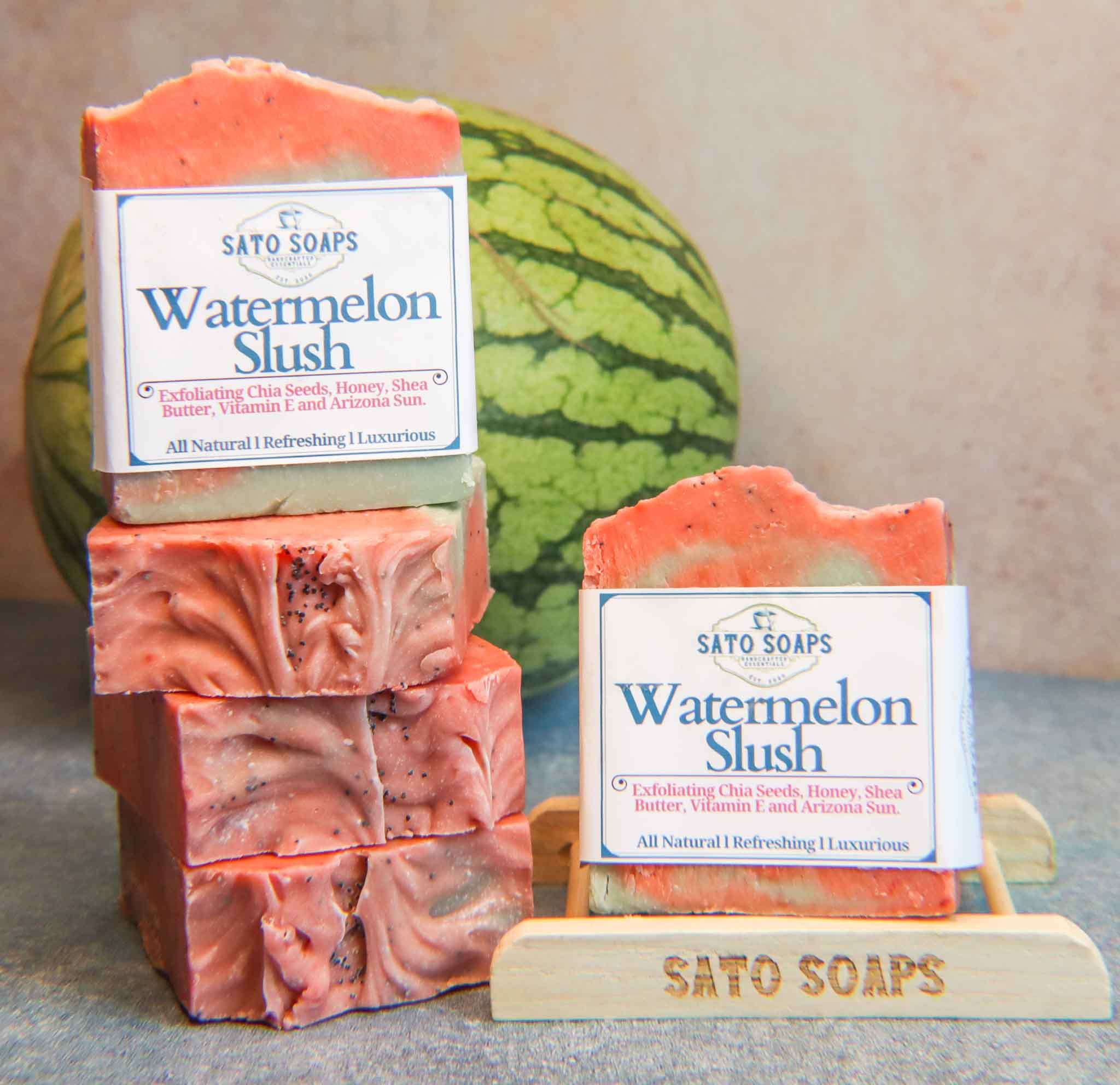 Watermelon Slush (Refreshing Exfoliating Soap Bar)