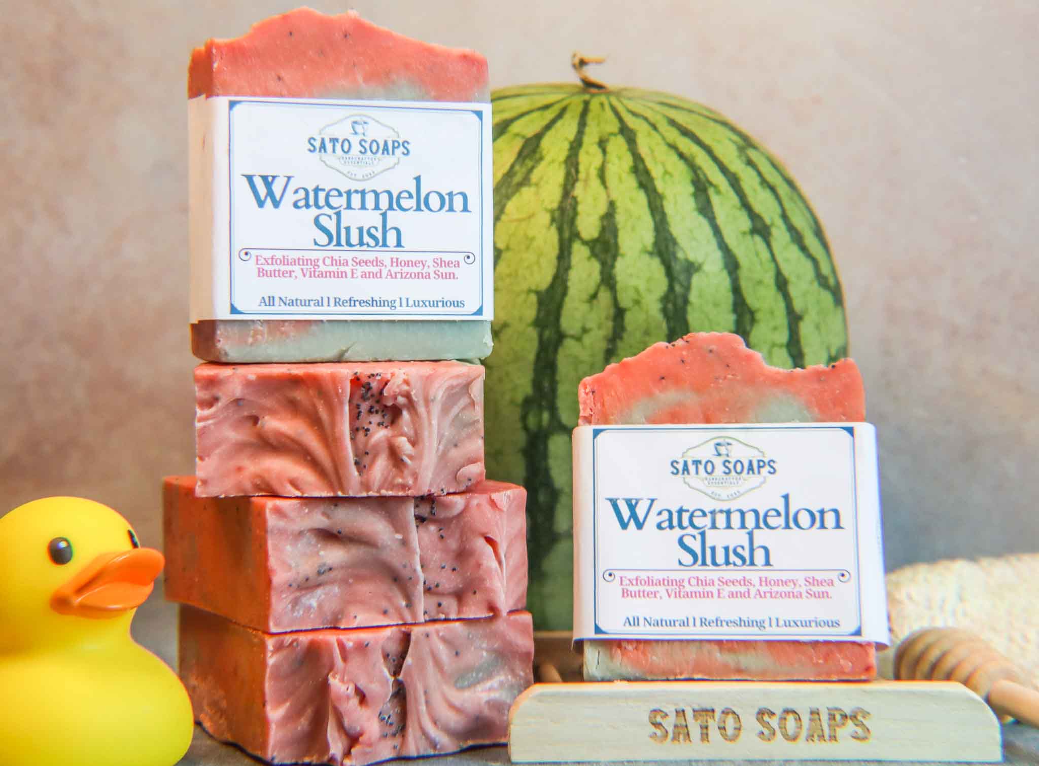 Watermelon Slush (Refreshing Exfoliating Soap Bar)