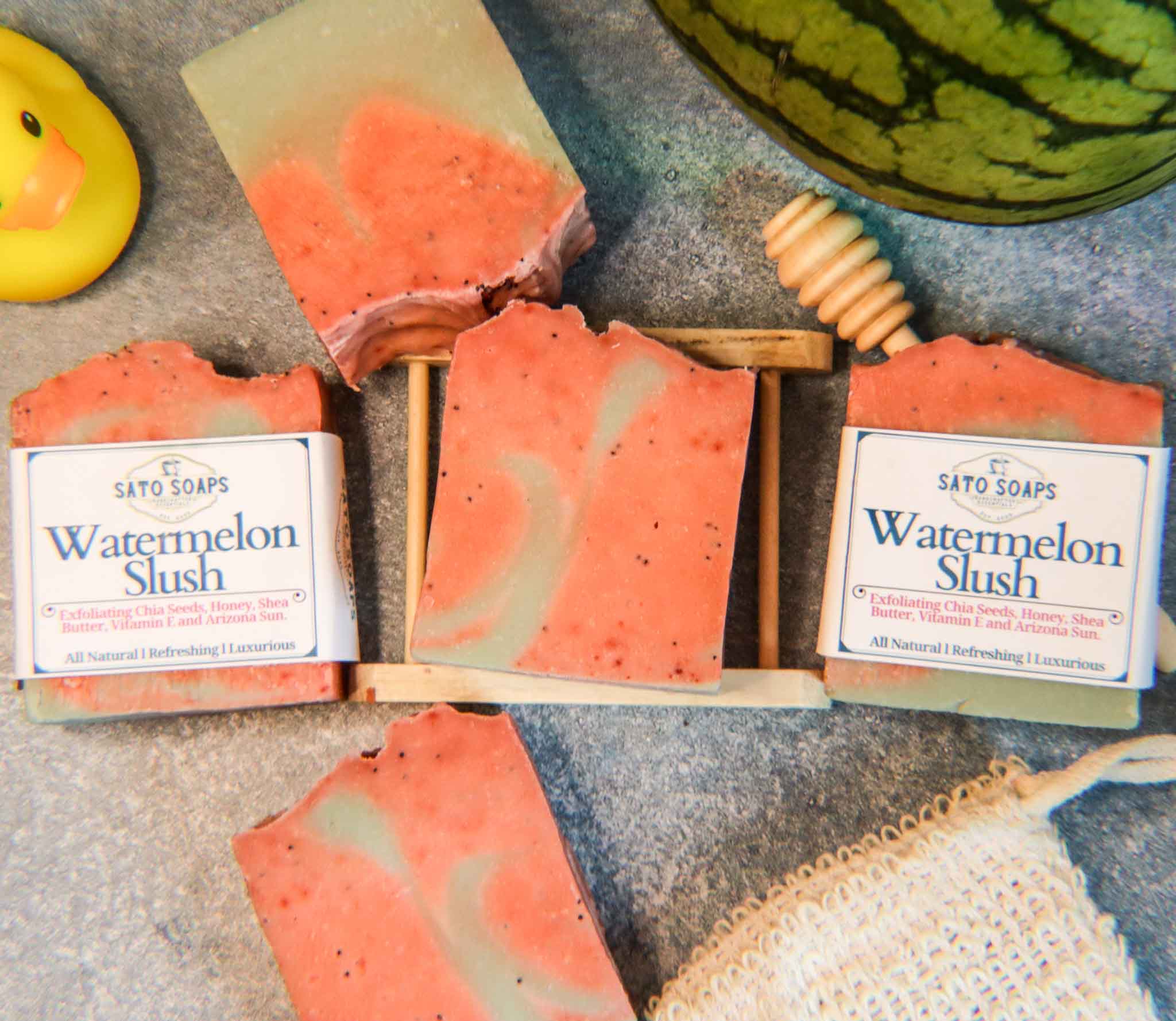 Watermelon Slush (Refreshing Exfoliating Soap Bar)