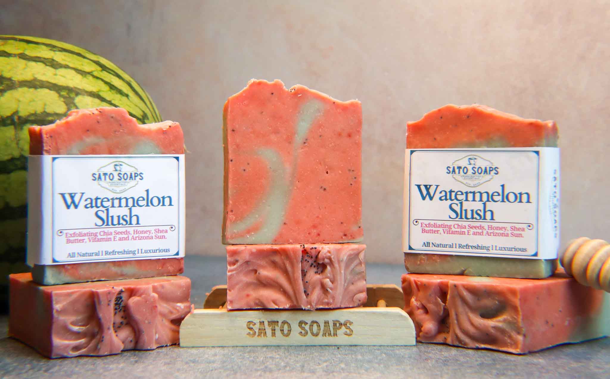 Watermelon Slush (Refreshing Exfoliating Soap Bar)