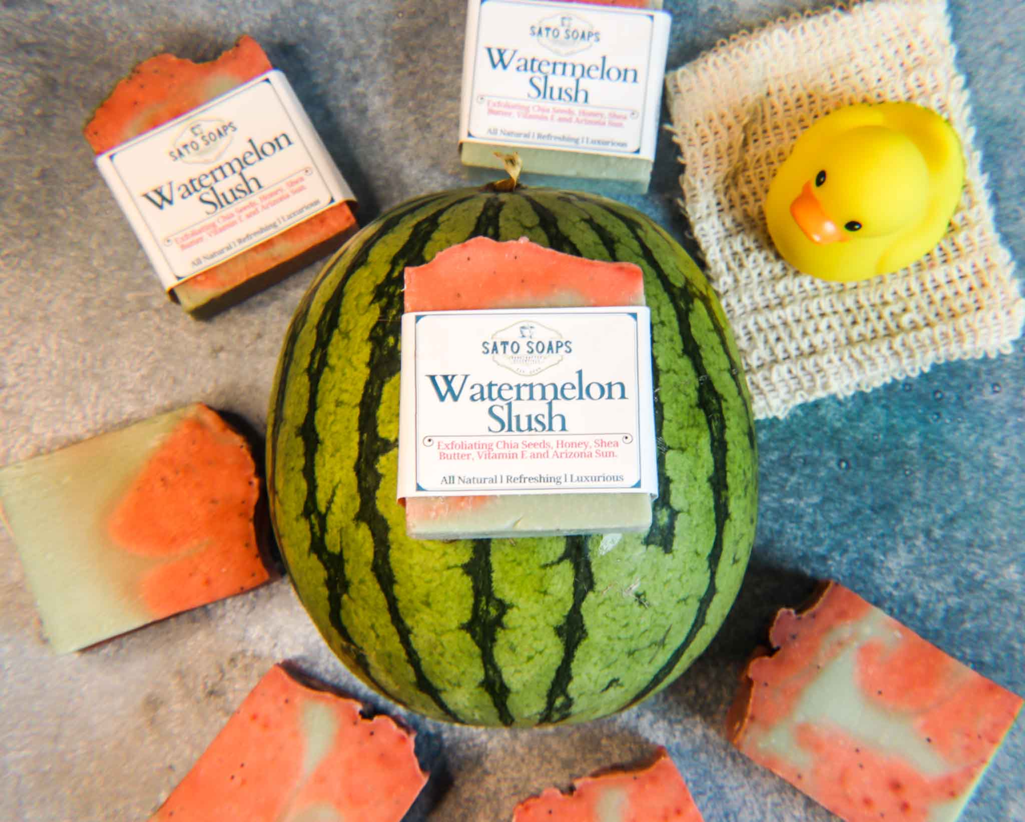 Watermelon Slush (Refreshing Exfoliating Soap Bar)