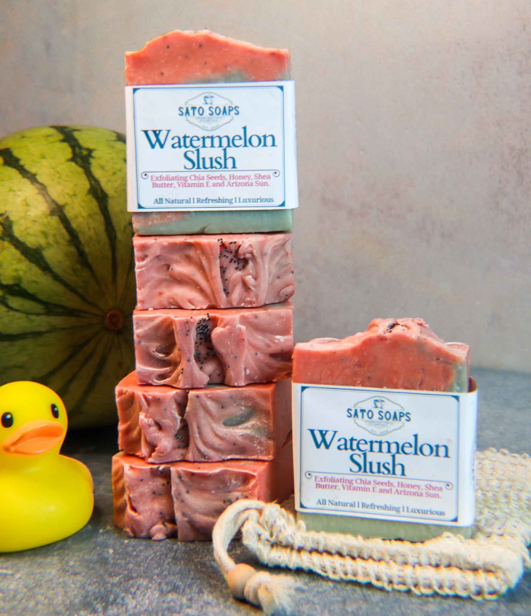 Watermelon Slush (Refreshing Exfoliating Soap Bar)