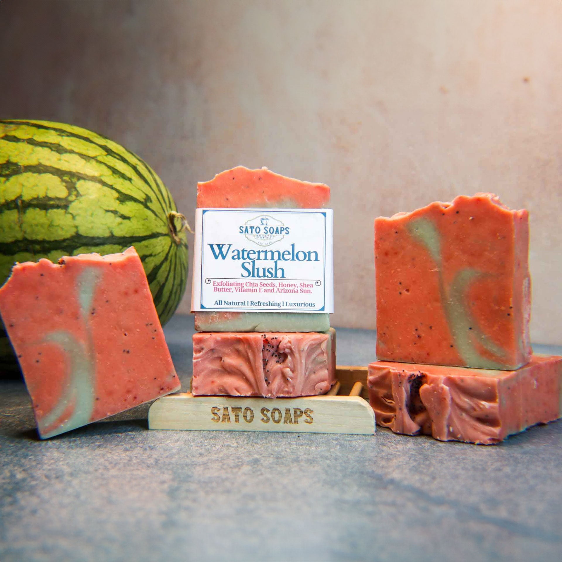 Watermelon Slush (Refreshing Exfoliating Soap Bar)