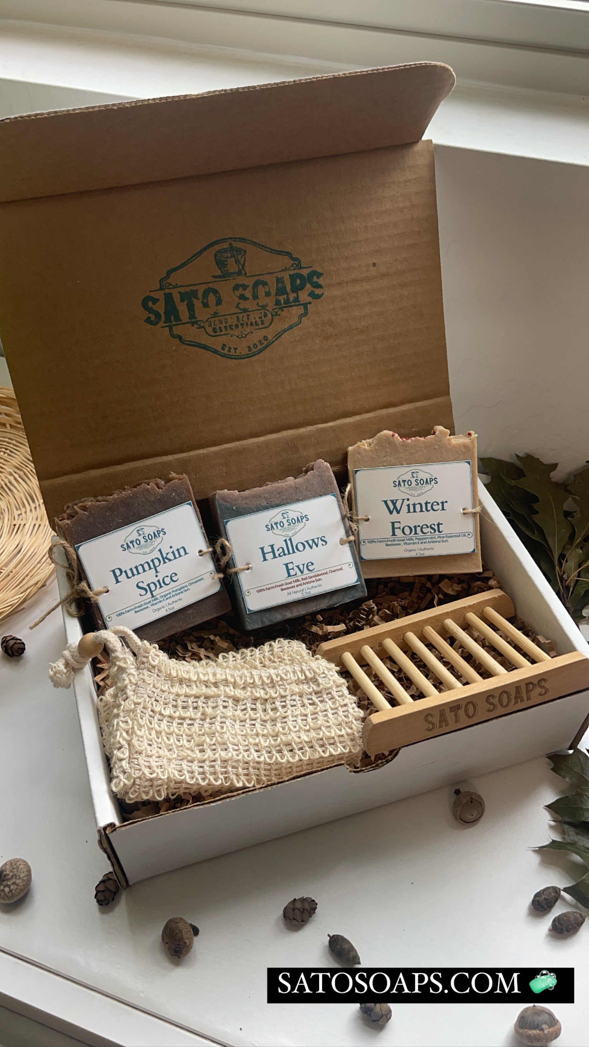 Holiday Fall-Winter Luxurious Soap Gift Set