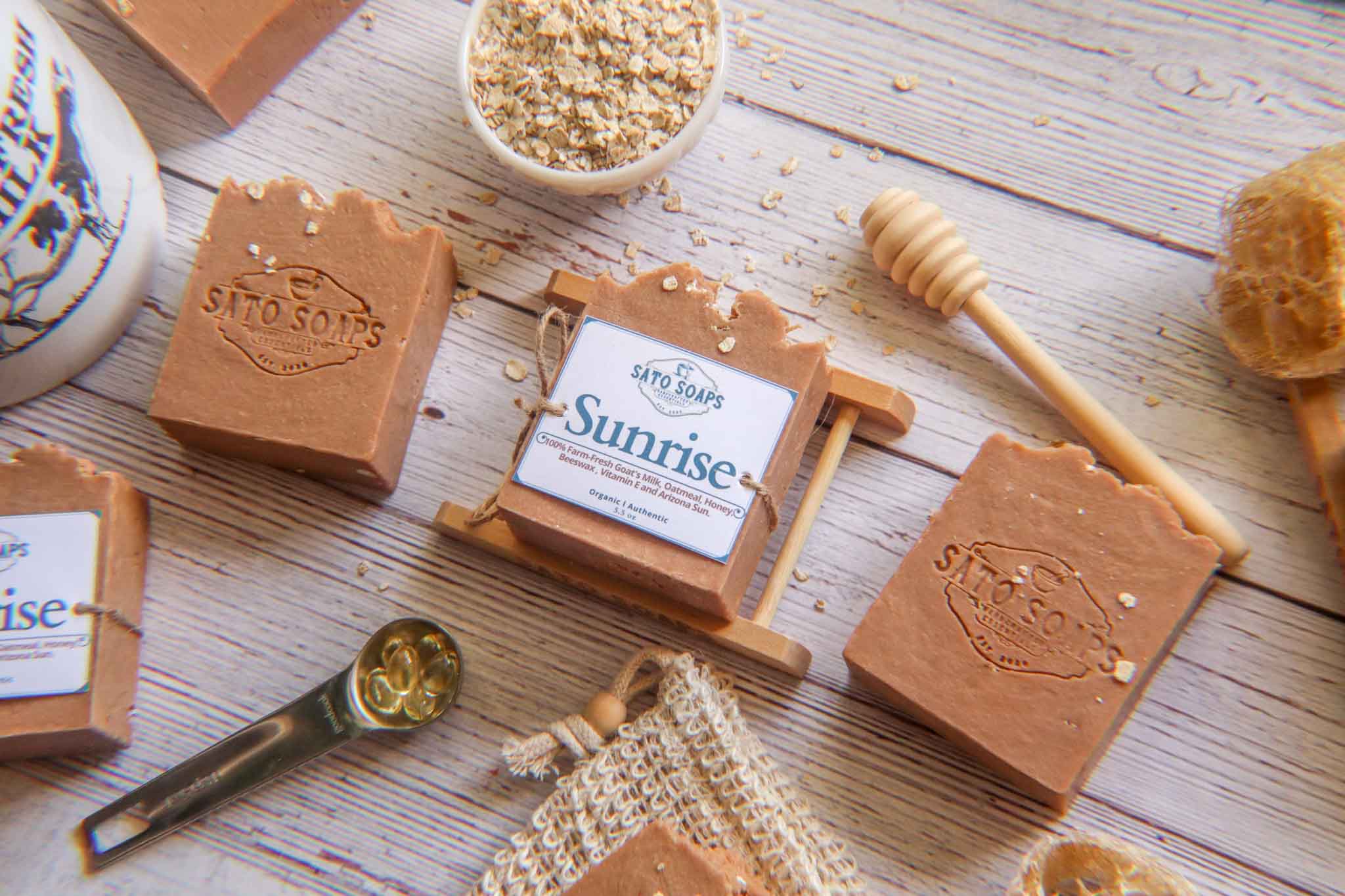 Sunrise (Goat Milk, Honey and Oats Body Bar)