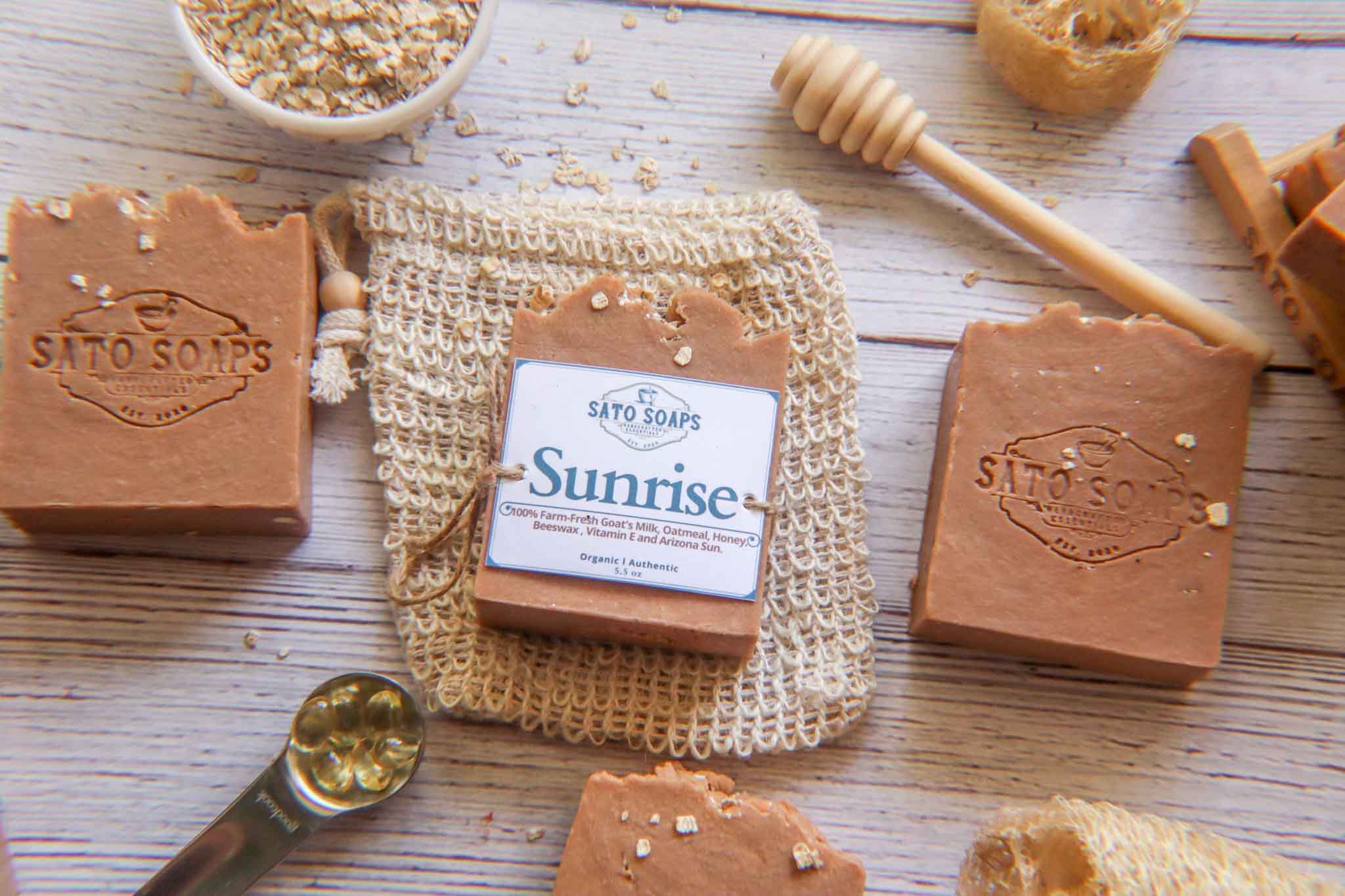 Sunrise (Goat Milk, Honey and Oats Body Bar)