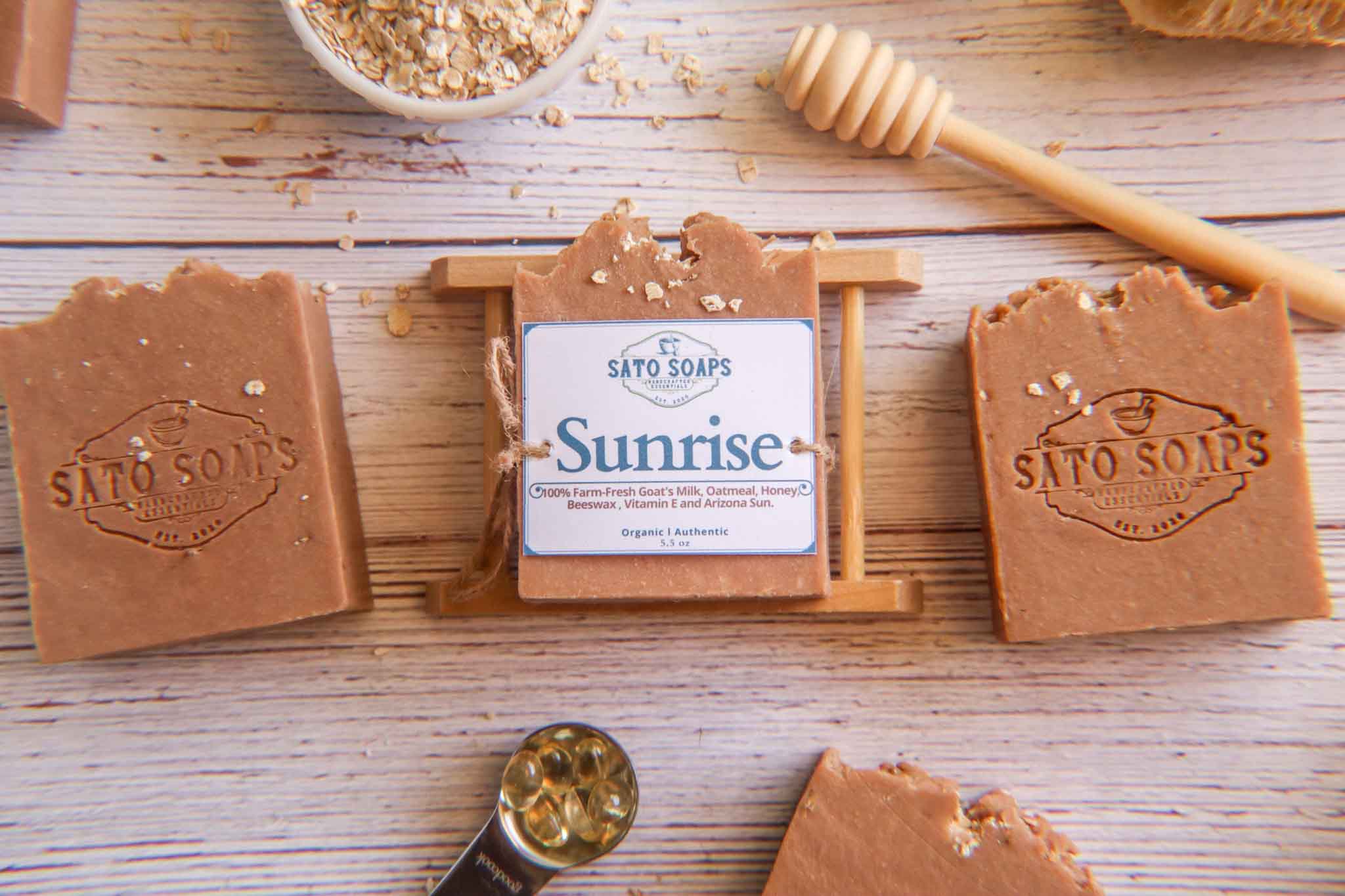 Sunrise (Goat Milk, Honey and Oats Body Bar)