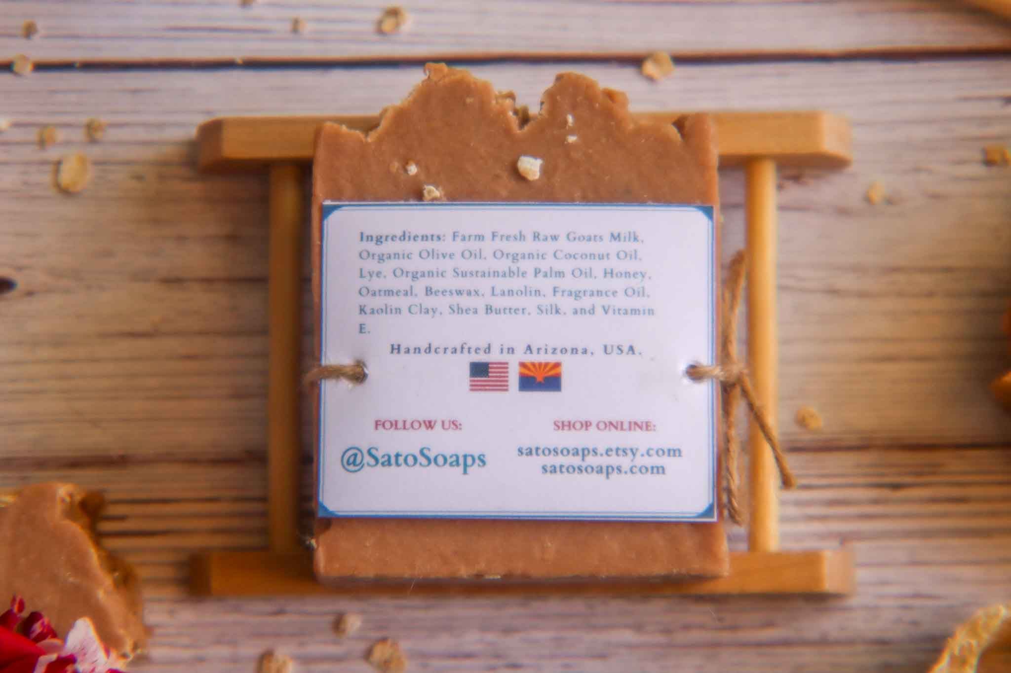 Sunrise (Goat Milk, Honey and Oats Body Bar)