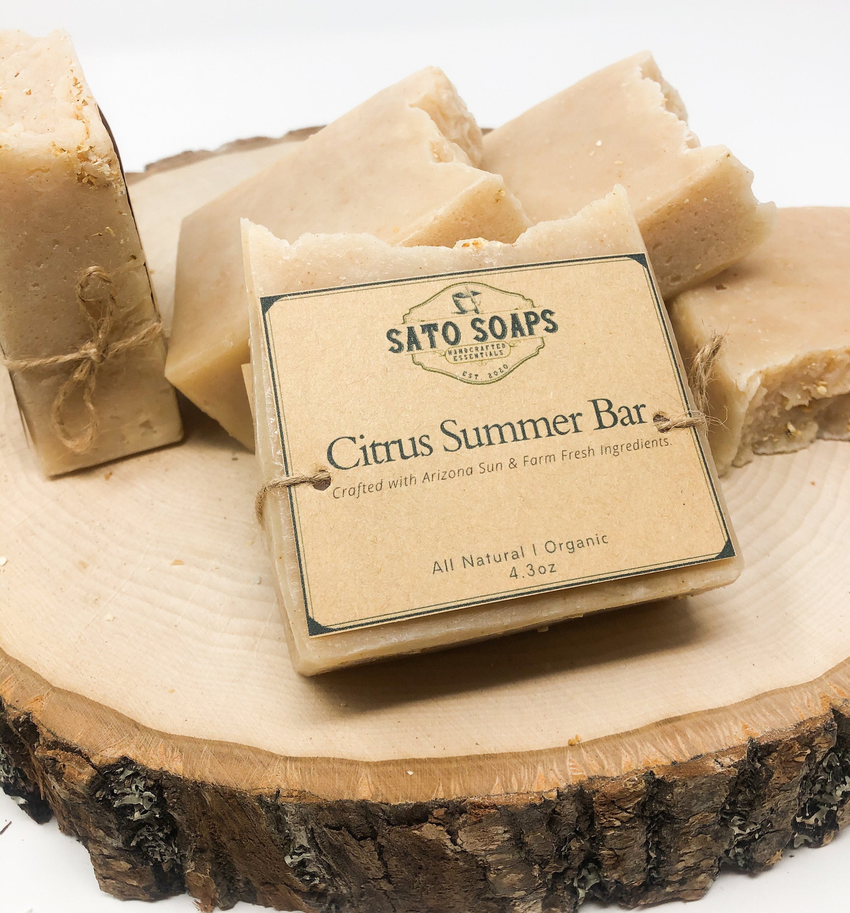 Citrus Summer Bar (Cooling Menthol, Fresh Citrus and Honey)