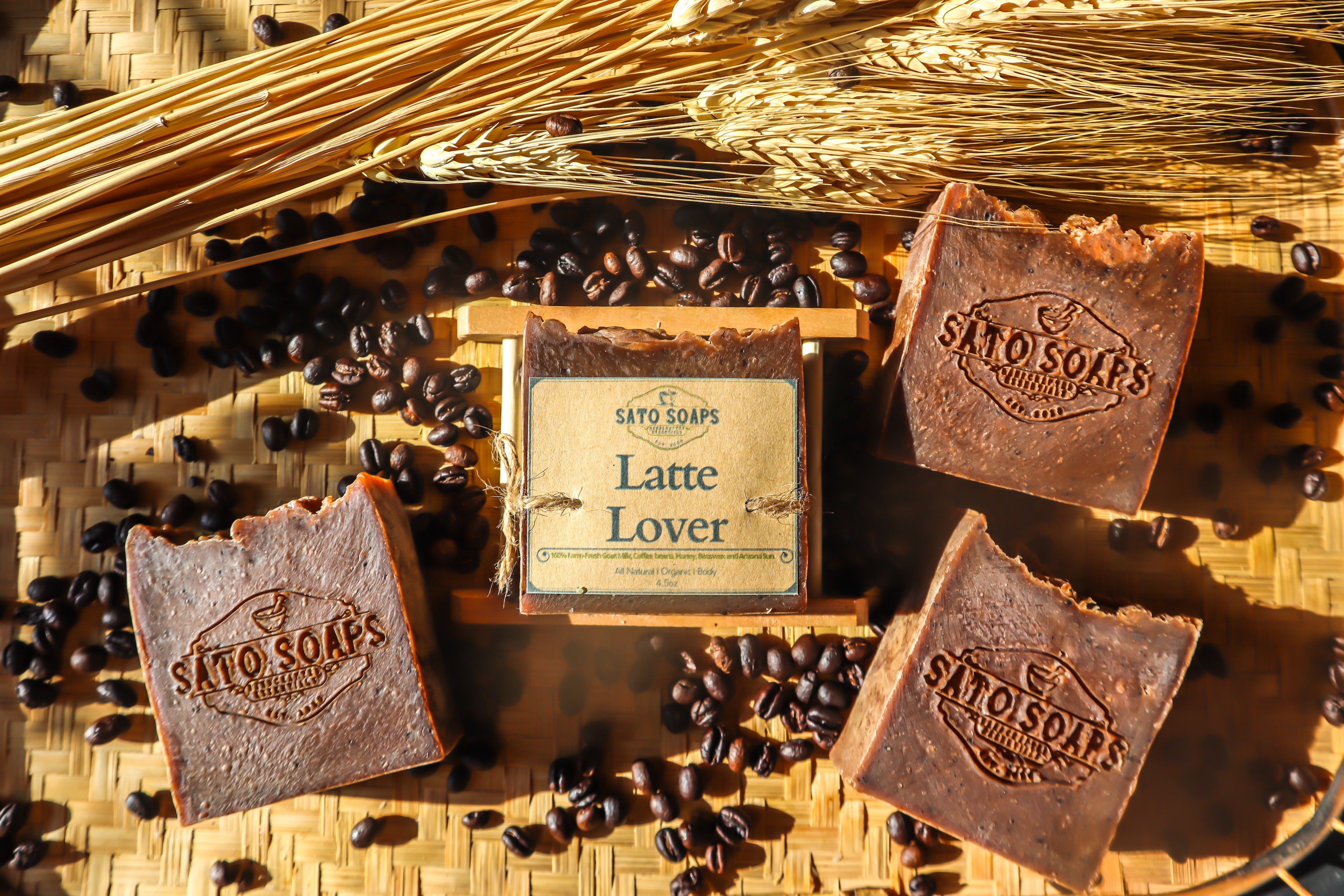 Latte Lover (Goats Milk and Coffee Moisturizing Body Bar)